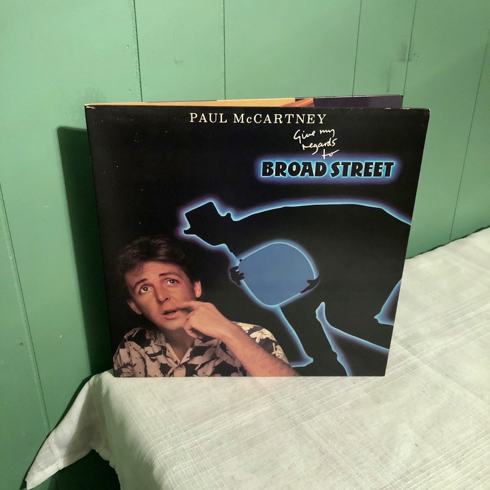 Beatles Paul McCartney ‎Give My Regards To Broad Street Vinyl LP Record Columbia